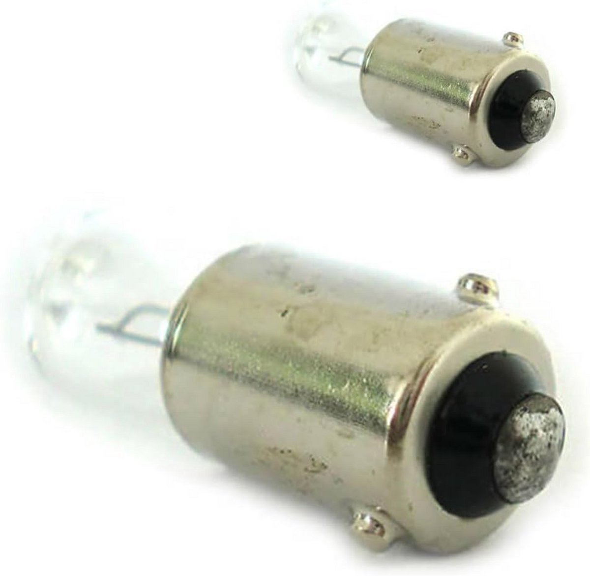 2 pieces 12V car lights, low beam, high beam, fog lights, etc.(H6W BAX9s 12V 6W)