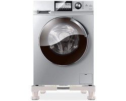 Verstelbare Mobiele Trolley Onderstel voor Wasmachine en Droger