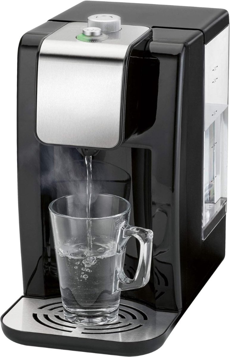 DnA® Heetwaterdispenser - Heetwaterdispensers - Heetwatertap - Zwart - 27cm x 16cm x 31cm