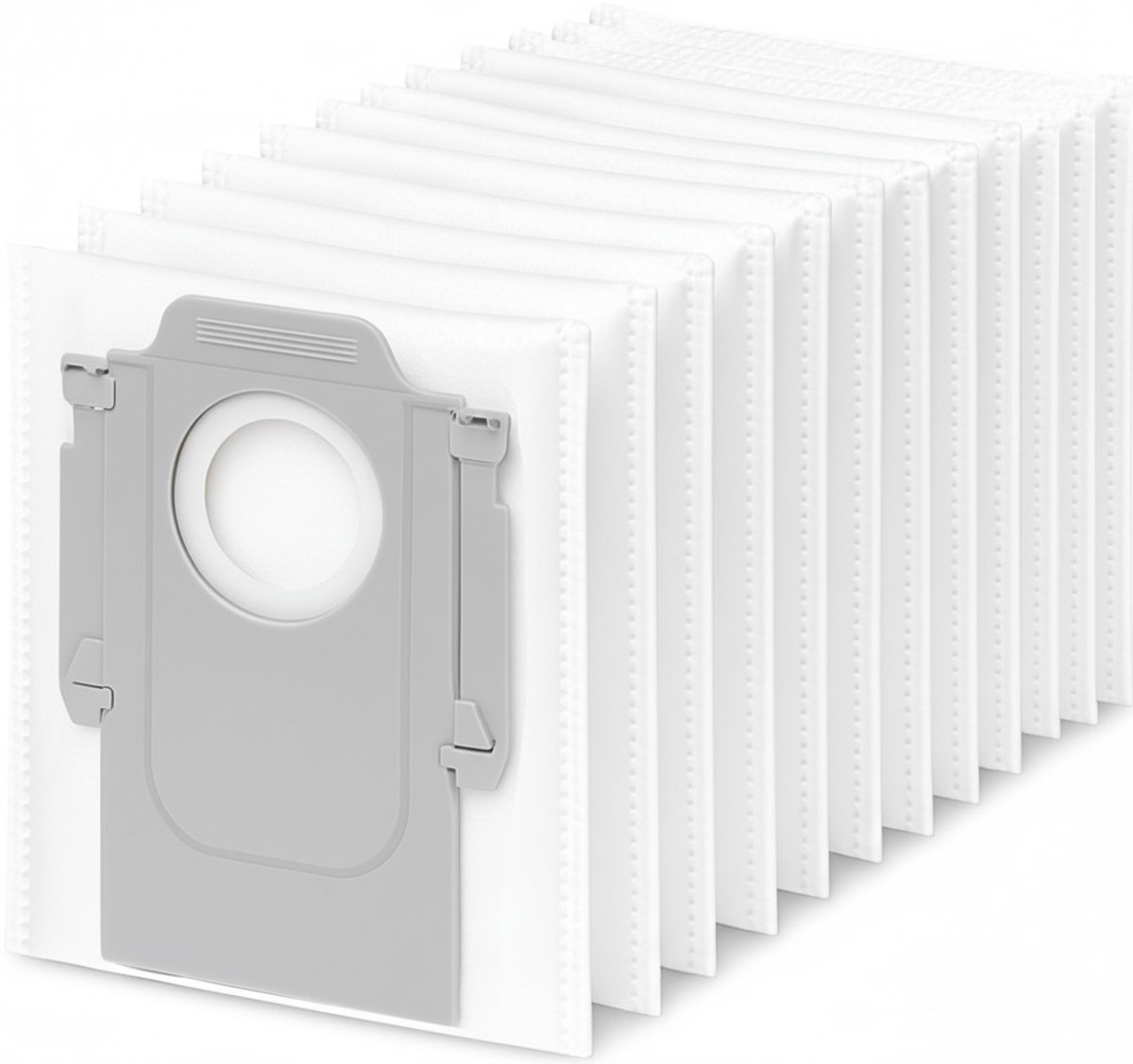 Bol.com 12x Stofzuigerzakken geschikt voor Roborock Q5+, Q5 pro + , Q7+ en Q7 Max+, S7 MaxV Ultra, S7 Pro Ultra, Q8+ max en pro,... aanbieding