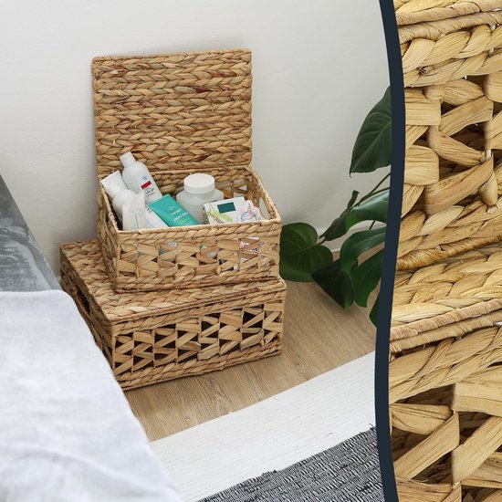 Bruine Kunststoffen opbergmanden kopen? ✔️ Tot 20% korting