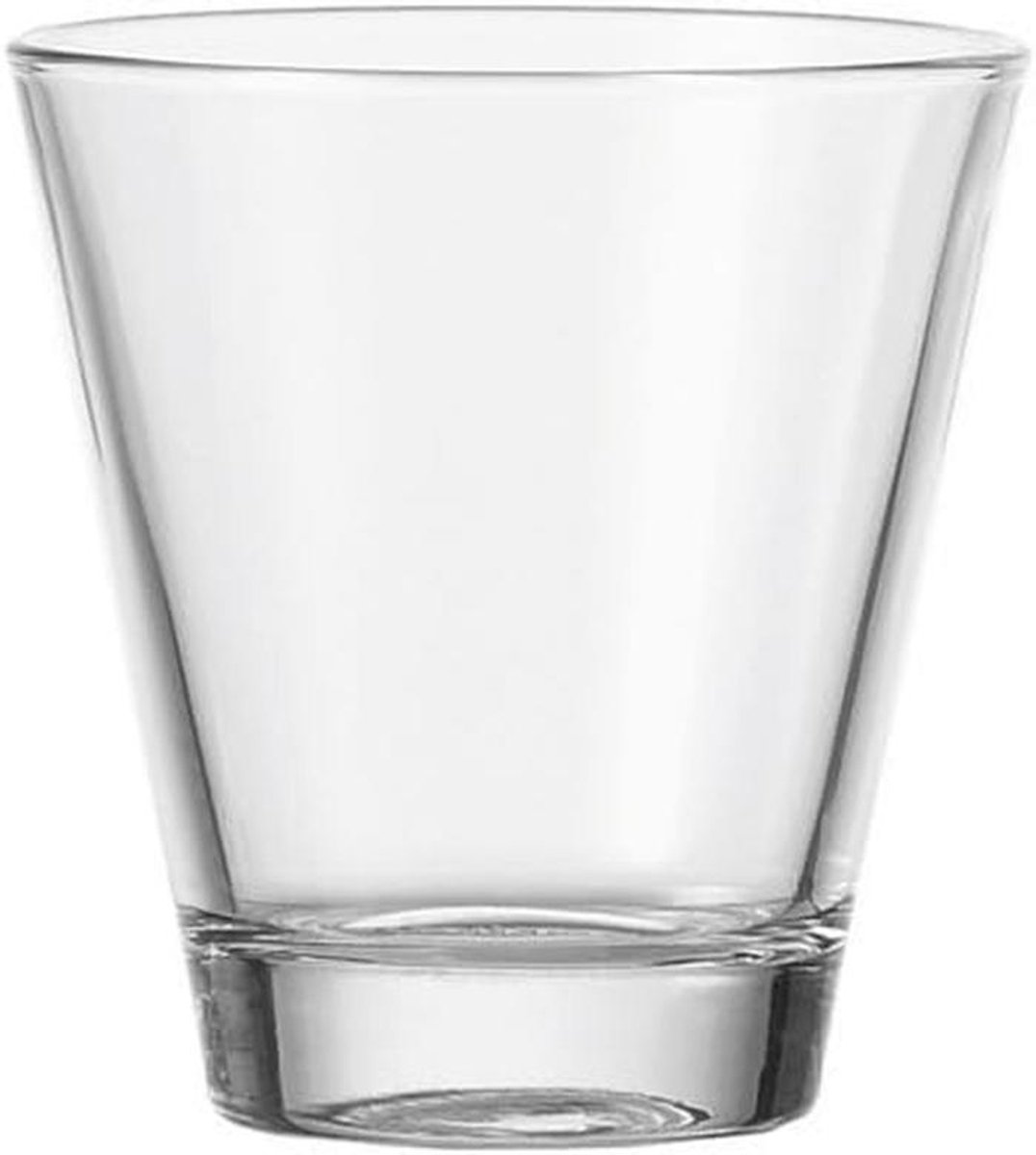 Set van 6 Vaatwasmachinebestendige Drinkglazen - 215 ml Waterglazen voor Sap en Drank