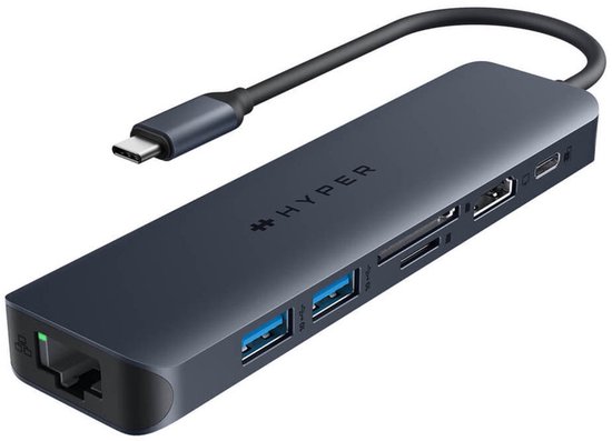 HYPER ECO2 USB-C 7IN1 100W PD