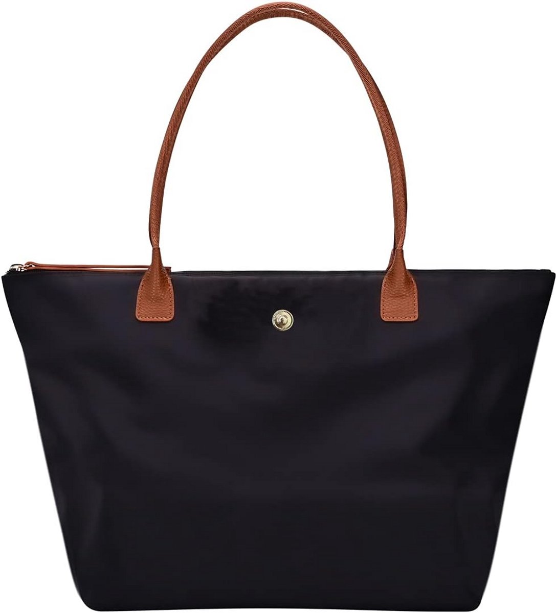Dames Schoudertas Nylon Handtas met Handvat Opvouwbare Weekendtas