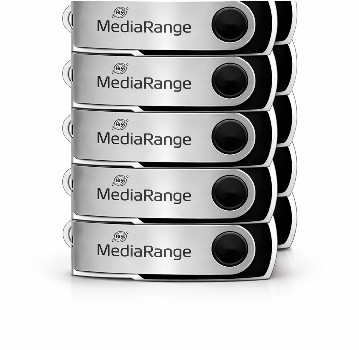 10x MediaRange MR908 - USB-stick - 8 GB
