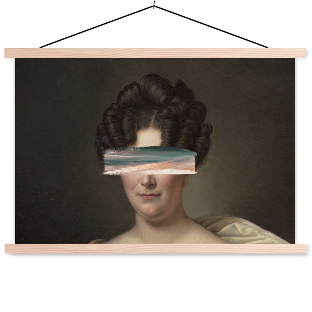Posterhanger incl. Poster 60x40 cm - Schoolplaat - Johanna Henriëtte Engelen - Dubois Drah