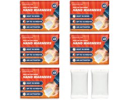 BRAMBLE - Handwarmers - 10 Stuks (5 Paar) - Tot 10 Uur Warmte