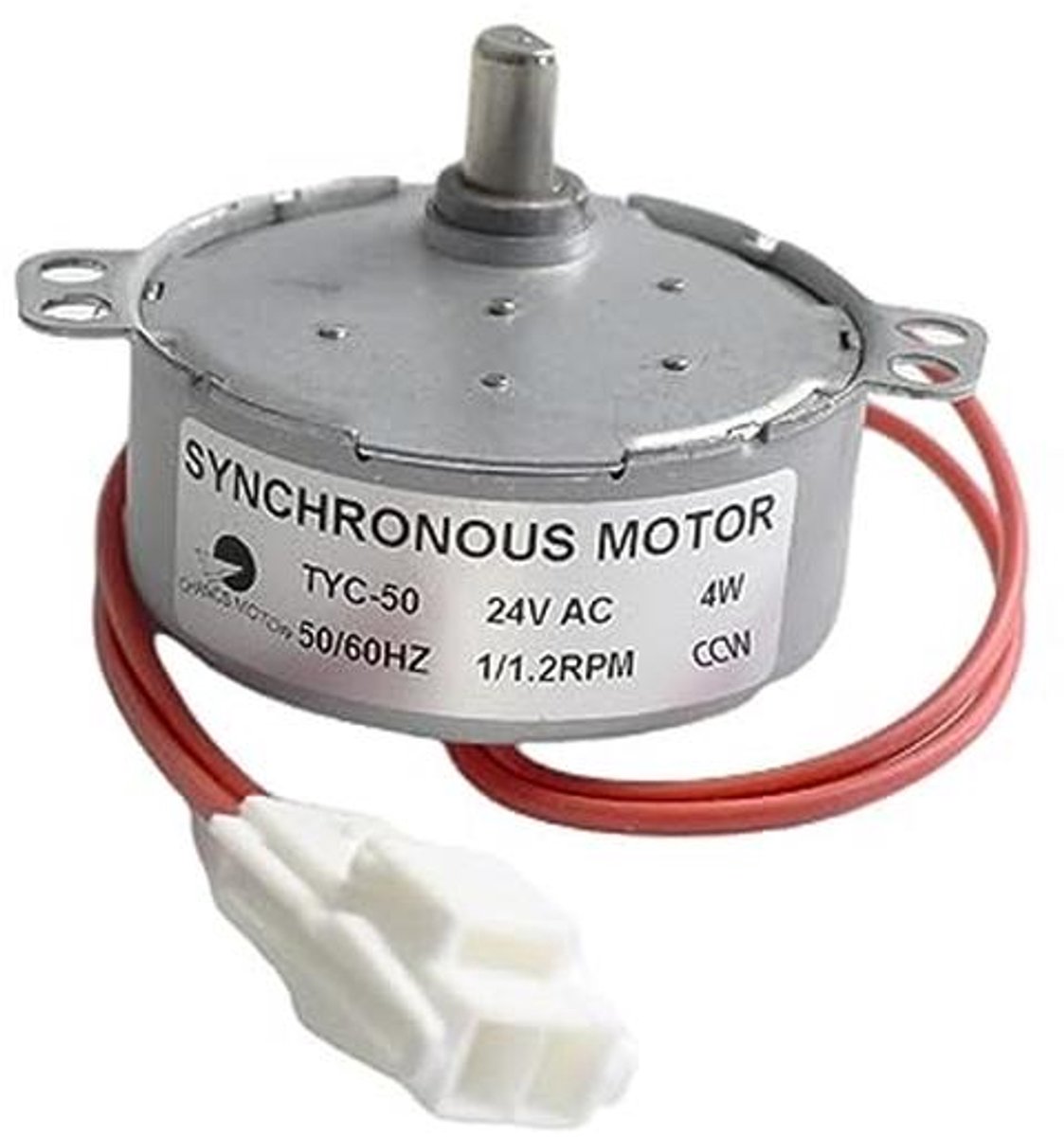 24V AC Synchrone Motor 1-1,2 RPM voor Kleine Toepassingen