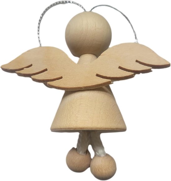 Kerstengel met hartje - Spirituele winkel
