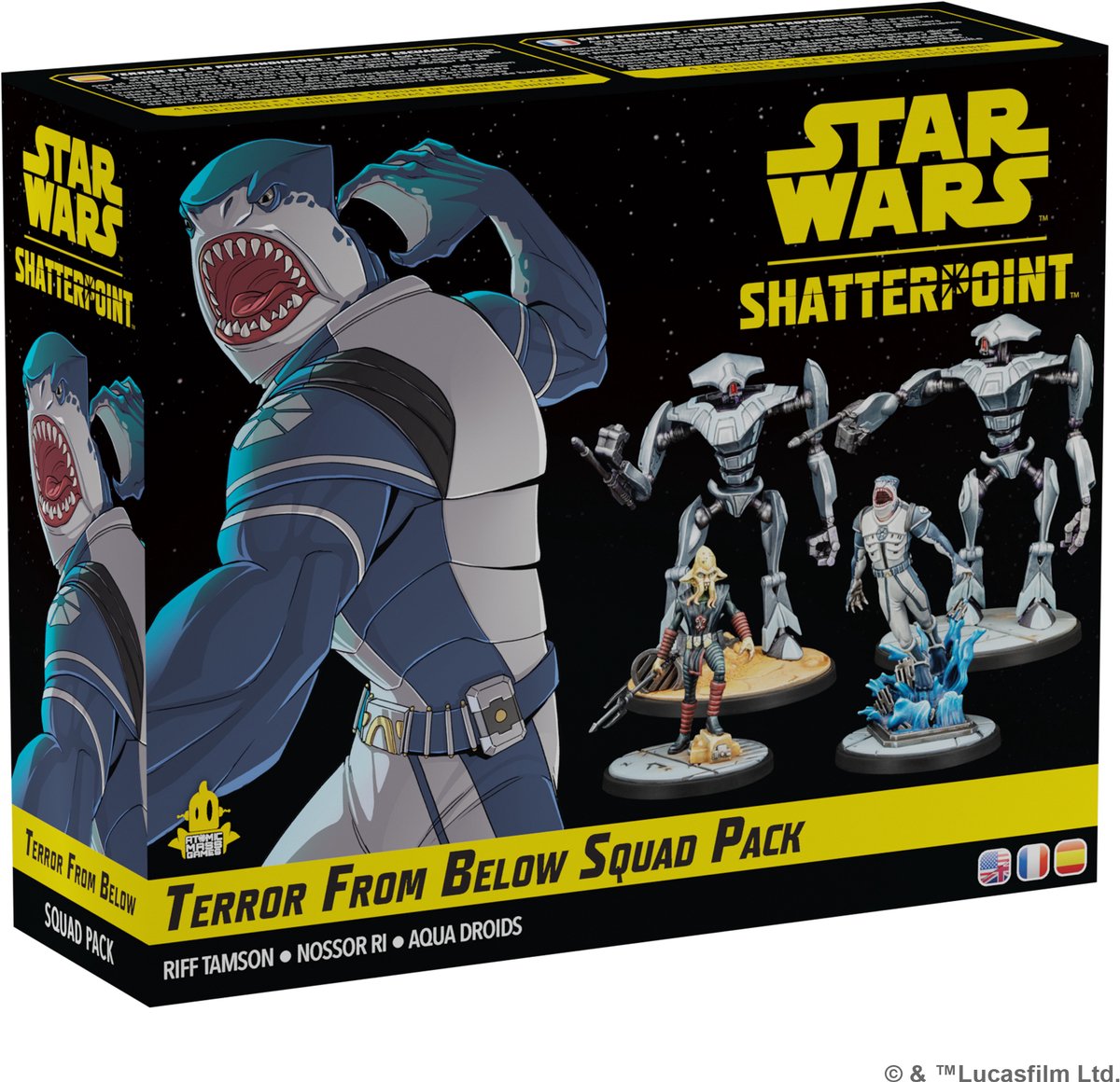Star Wars Shatterpoint Terror From Below Squad Pack - EN/FR/ES