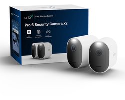 Arlo Pro 6 2K+ beveiligingscamera – 2 IP-Camera’s