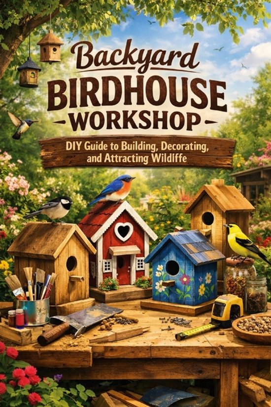 Backyard Birdhouse Workshop, Alexander Rhea | 9798279278282 | Boeken | bol