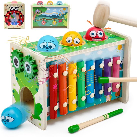 MOONTOY Muzikaal babyspeelgoed, muzikaal en educatief eendspeelgoed MOONTOY Muzikaal babyspeelgoed, muzikaal en educatief eendspeelgoed