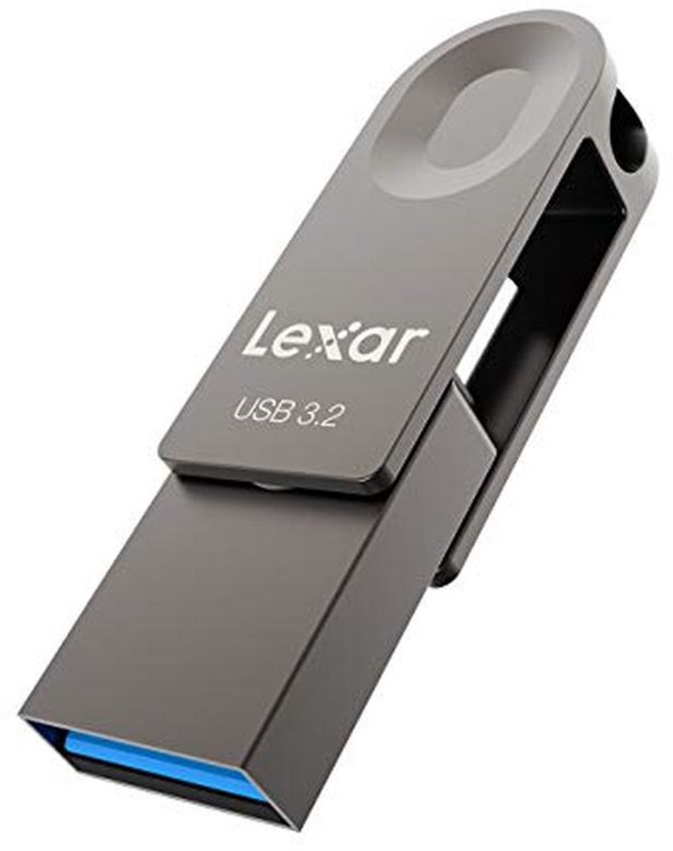 USB stick 3.2 128GB - Hoge Snelheid en Compatibel met USB-C en USB-A