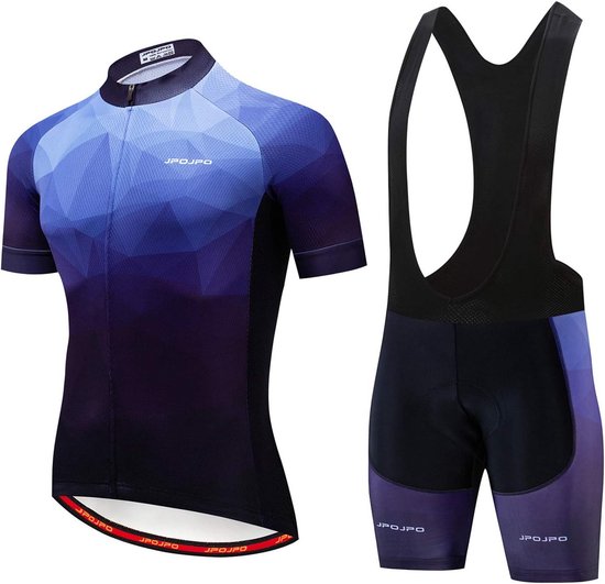 Korte Mouw Wielershirt voor Mannen - Ademend en Sneldrogend Bike Top — afbeelding 5