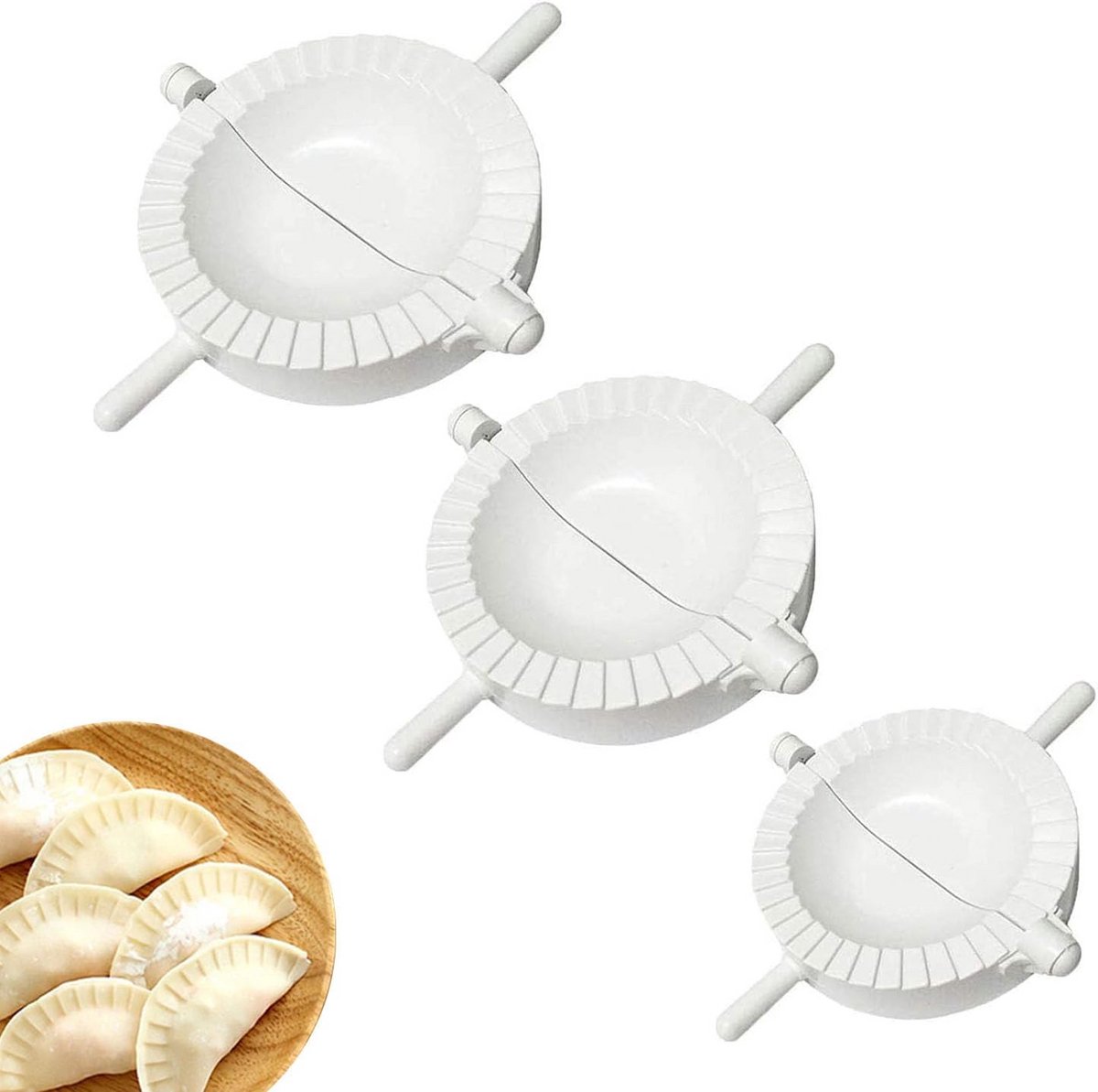 3-Delige Set voor het Maken van Wonton en Knoedels