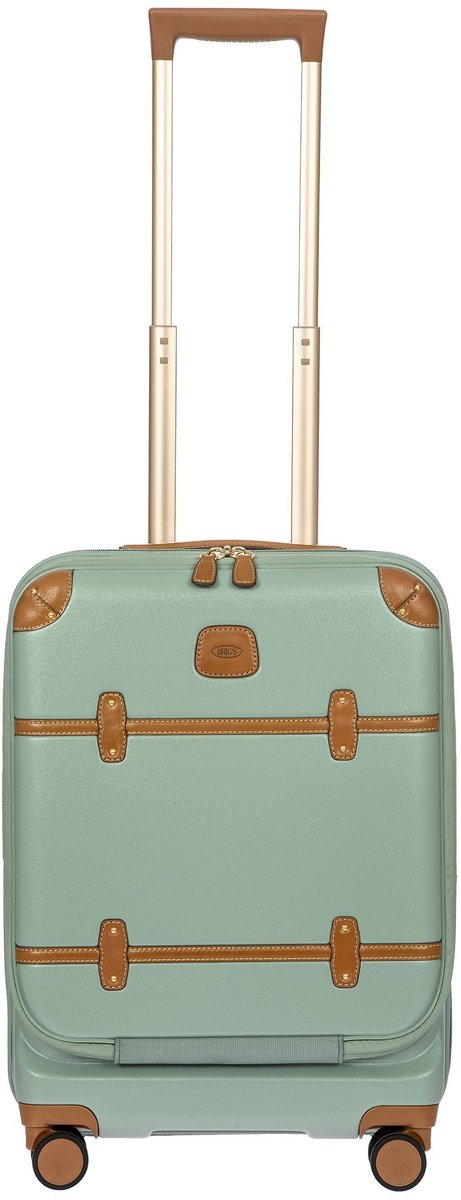 BRIC'S met laptopvak Bellagio Trolley With Organizer Eucalyptus Mintgroen 55cm