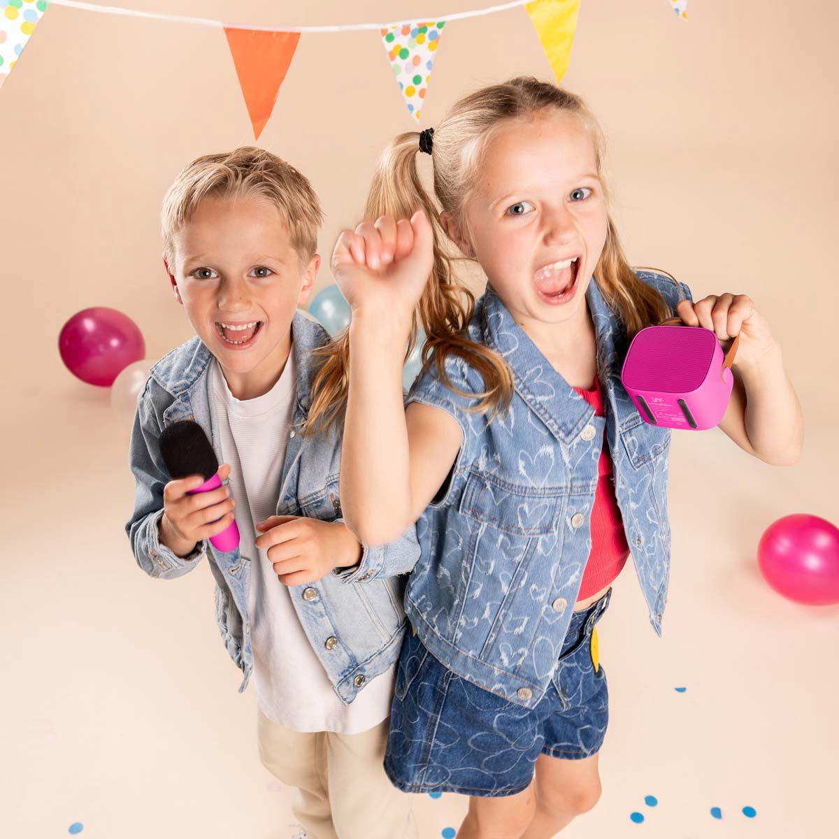 imoshion Karaoke Set - Met Bluetooth Speaker en Draadloze Microfoon - Karaokeset voor Volwassenen en Kinderen — afbeelding 3