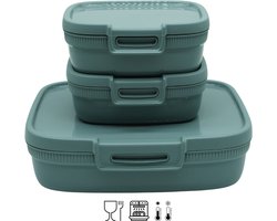 Curver Snap Box Click Vershouddoos - Set Van 3 - 1.2L | 0.4L | 0.4L