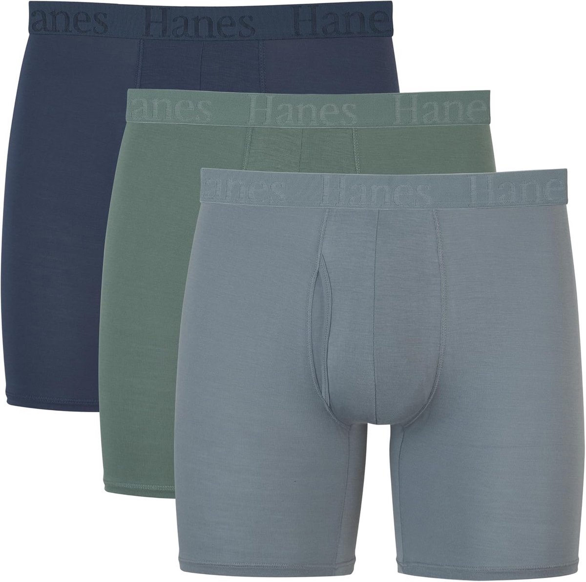 Zachte Boxershorts voor Heren - Viscose van Bamboe Ondergoed - 3-Pack