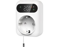 Könighaus Smart LED Thermostaat Stopcontact met Wifi & Temperatuursensor