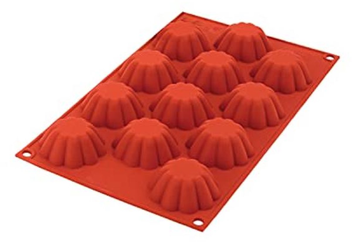 Mini Briochette Silicone Mold - 58mm Diameter, 22mm Height