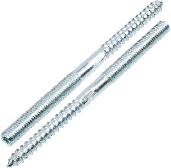 QUARKZMAN 10 Set M5 x 40 mm Nylon Cross Ronde Kop Schroeven PA66