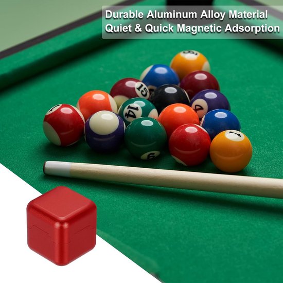 Magnetische Keukrijthouder - Aluminium Krijthouder voor Pool- en Biljartkeu — afbeelding 2