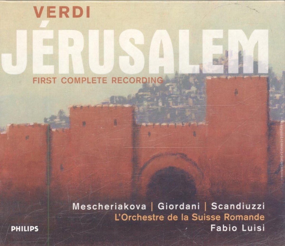 Muziek: Opera Verdi - Jerusalem (Muziekalbum)
