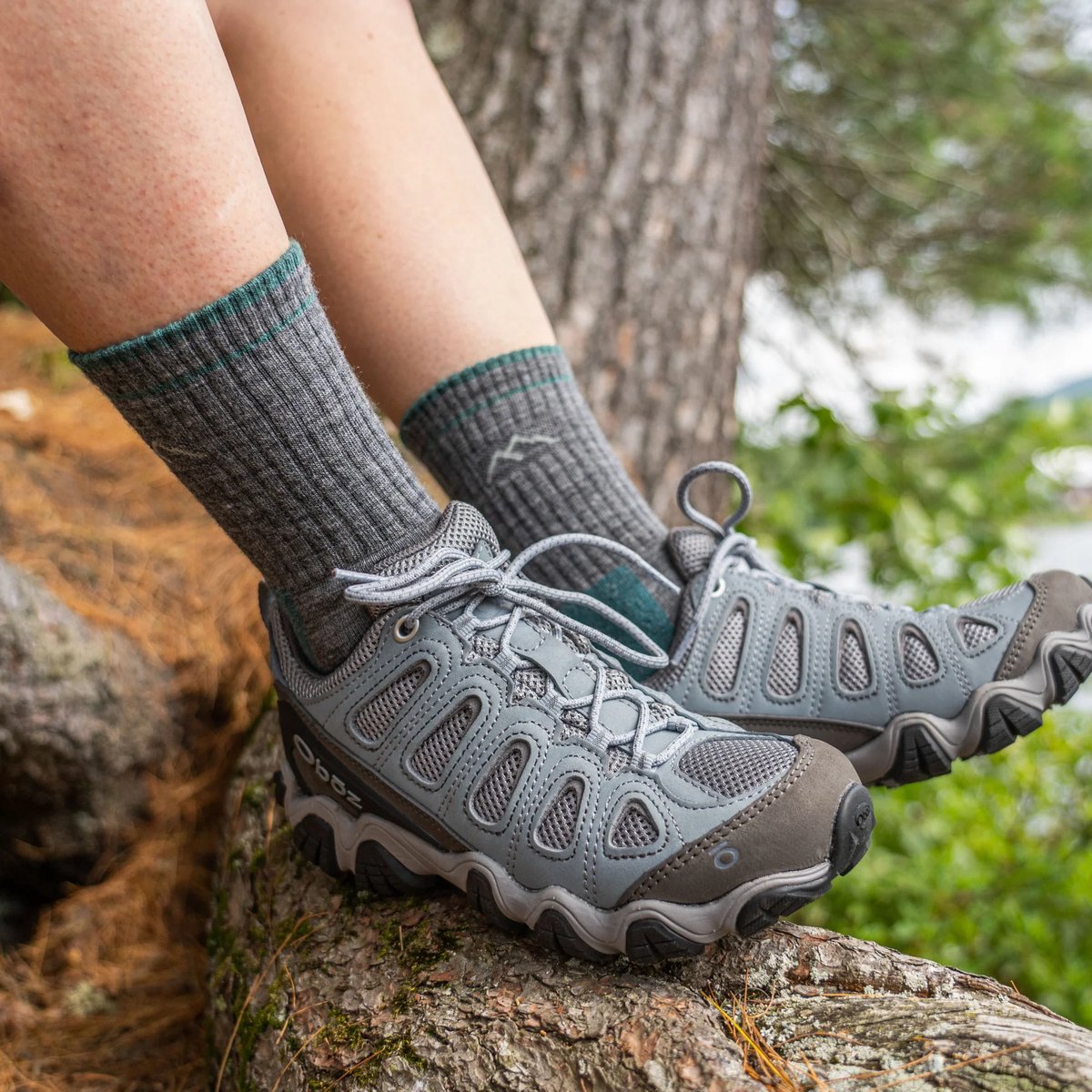 Hiker Micro Crew Midweight with Cushion - Hikingsokken en wandelsokken van merinowol