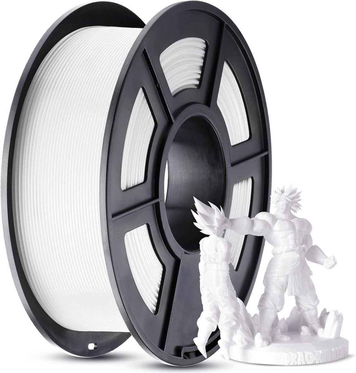 PLA Filament 1.75mm 1kg Wit - 3D Printer Materiaal met RFID