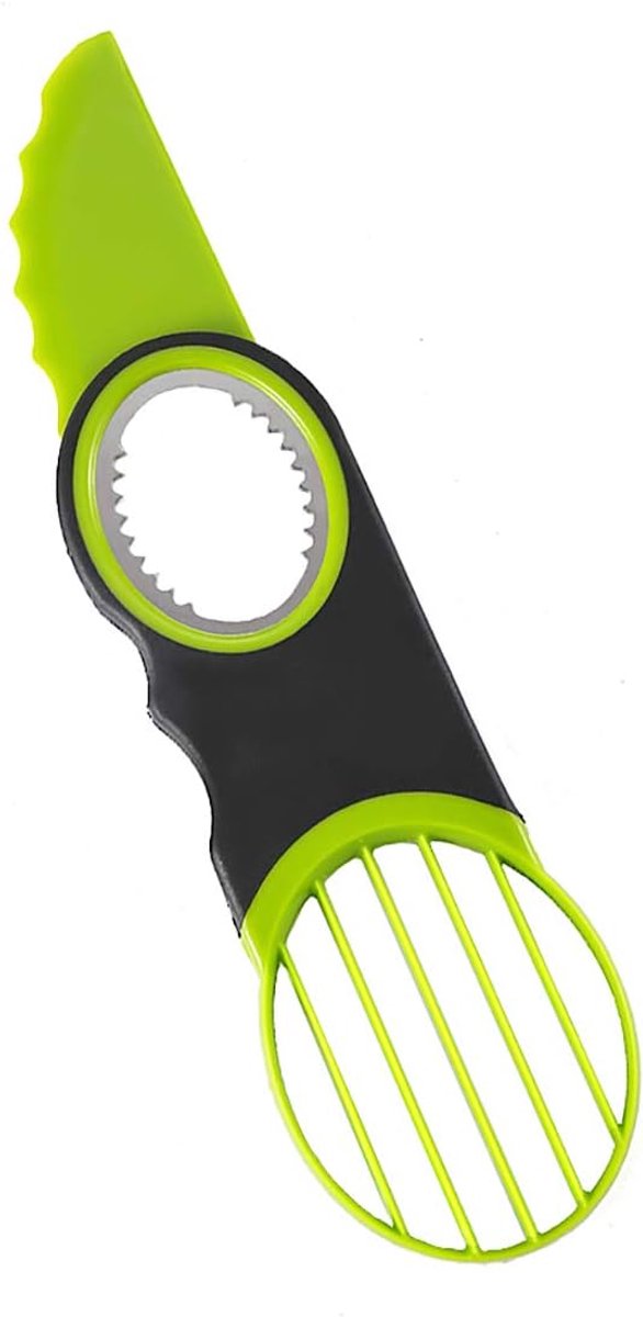 Keukengereedschap - Snijmachine - 3-in-1 avocadosnijder - Vaatwasmachinebestendig - Geschikt voor avocado's, kiwi's en vele andere vruchten