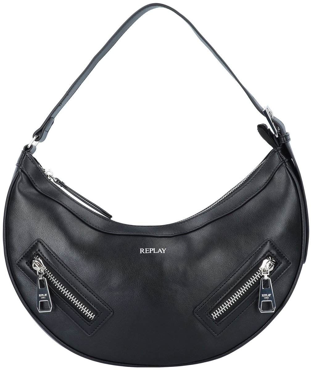 Replay Schoudertas 34 cm - Dames - black