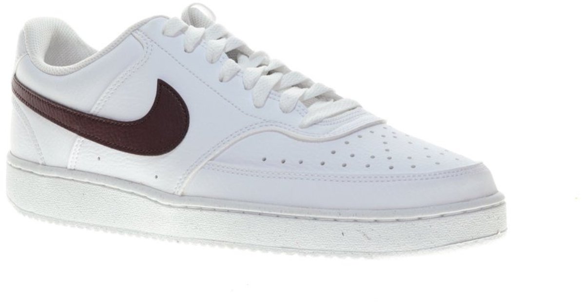 White / Brown Logo