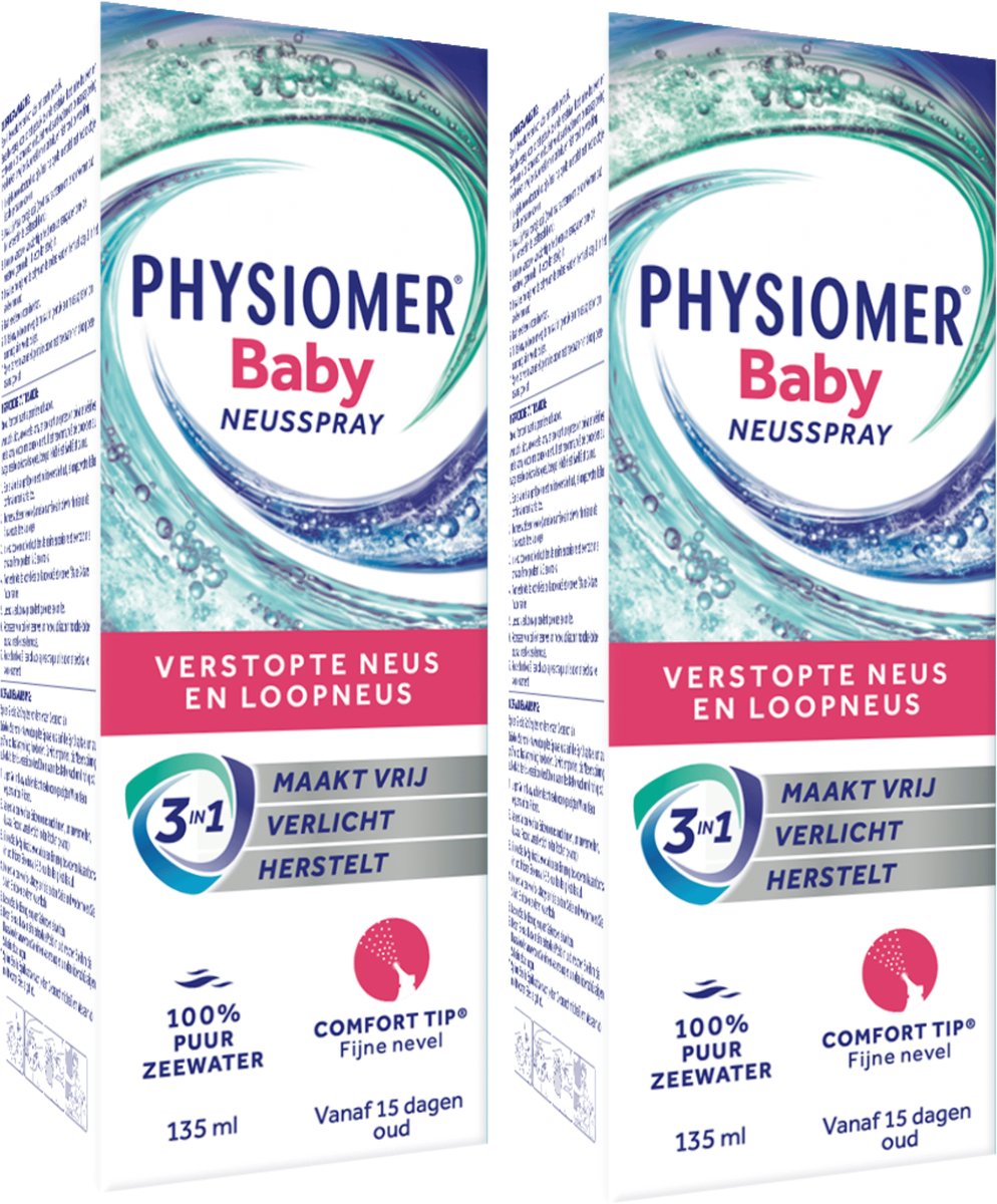 Physiomer Baby Spray - 2 x 135 ml - Voordeelverpakking