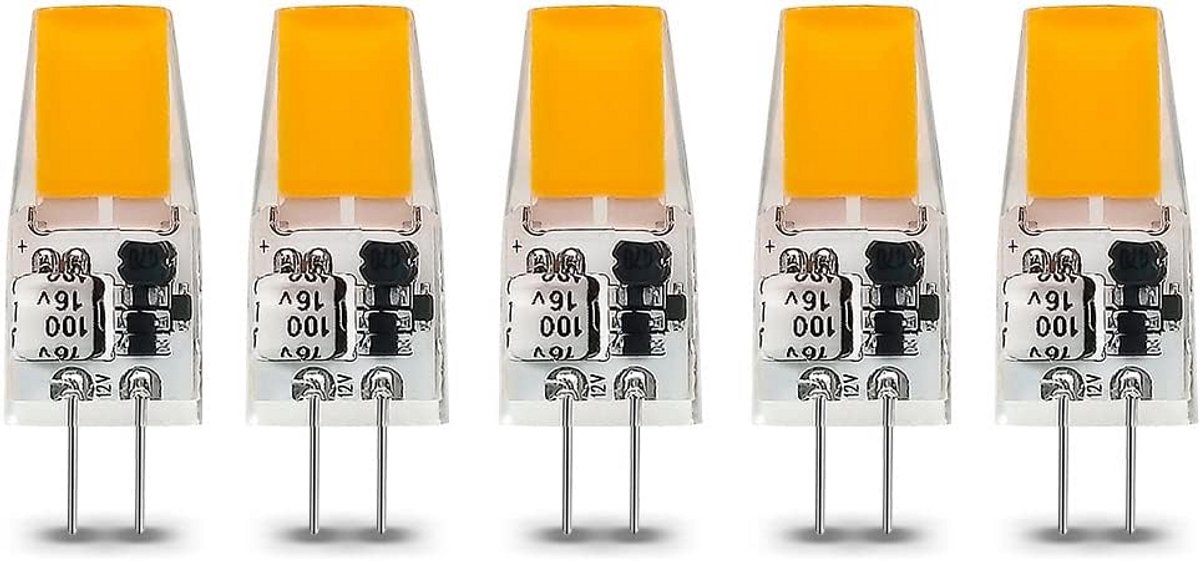 G4 LED lamp 3 W, 12 V, warmwit 2900 K, 300 lm, niet dimbaar