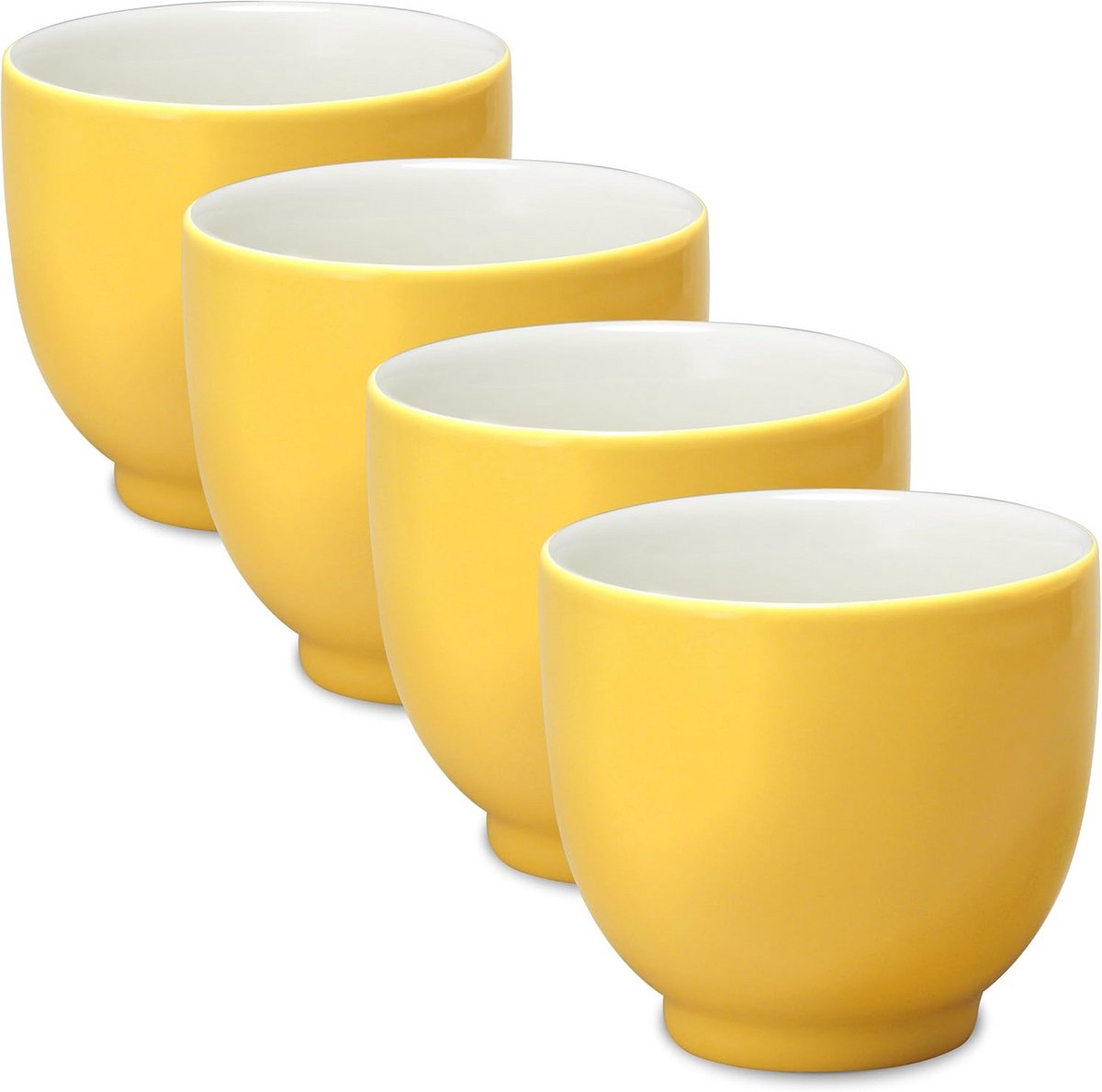 Theekop Set van 4, 7 oz, 12 Kleuren