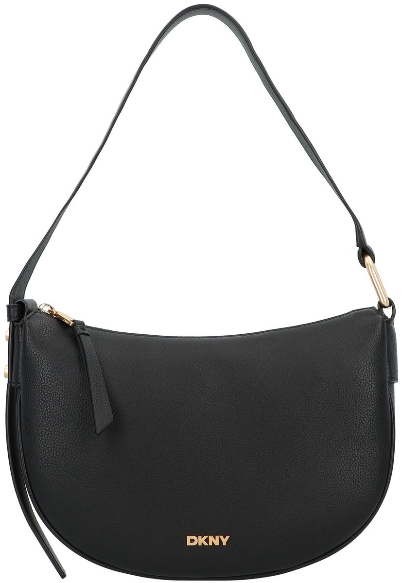 DKNY Schoudertas Scarlett TZ Shoulder Bag Blk / Gold Zwart