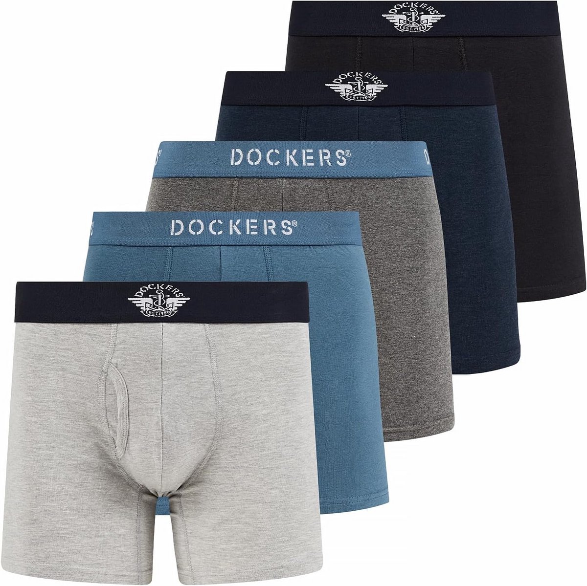 Boxershorts voor heren - 5 stuks verpakking - 100% katoen - ademend comfort