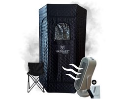 Draagbare Sauna voor Thuis - Mobiele Sauna - Heater - Veilig Kinderslot - Compact - Detox & Ontspanning