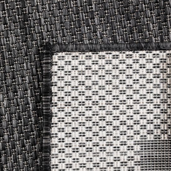 vidaXL Vloerkleed ZIZUR - crème - á 120 cm - Jute Look Vloerkleed