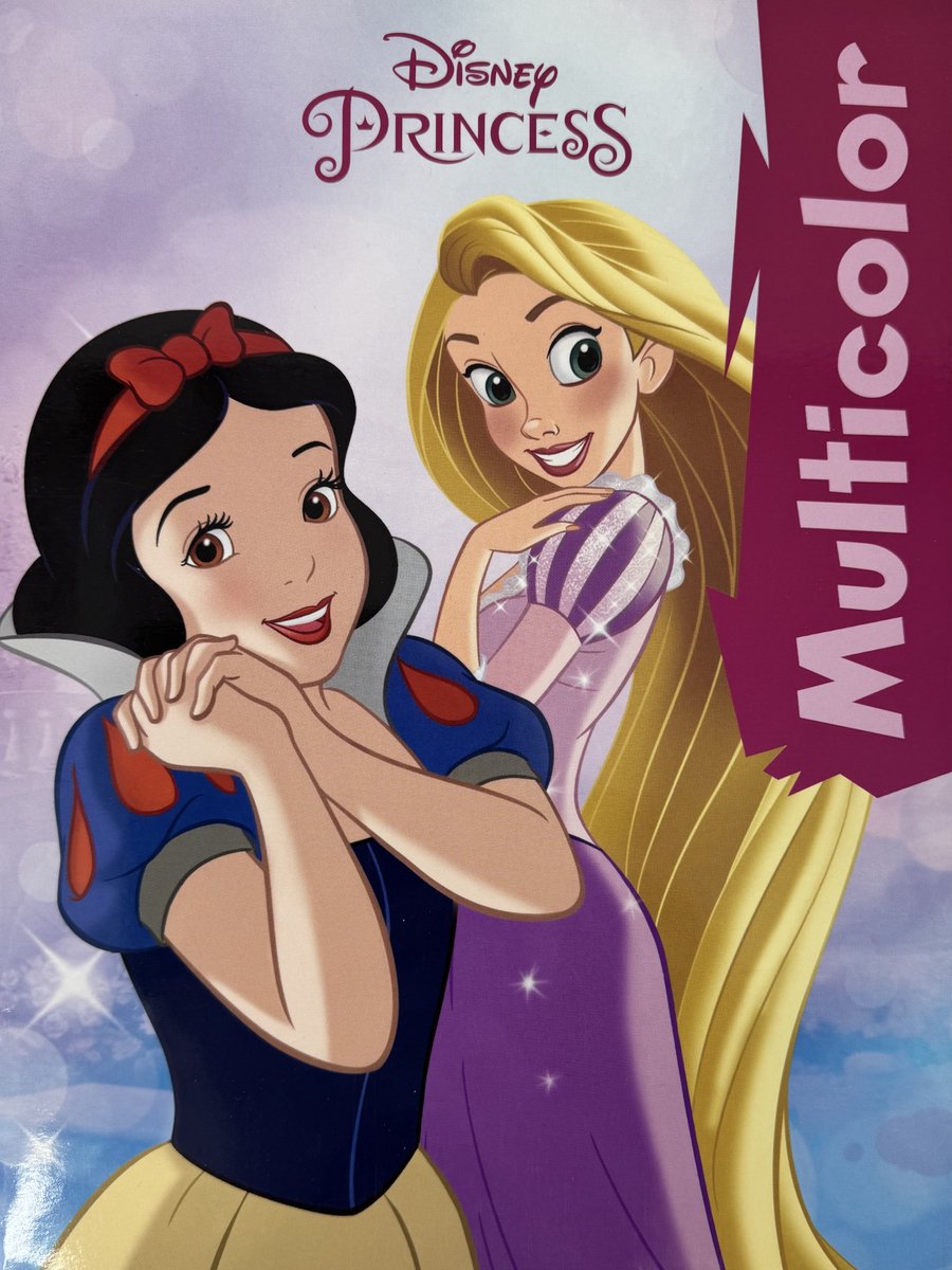 Multicolor - Princessen Kleurboek - 32 Pagina's - 17 Kleurplaten en 17 Voorbeelden - Kleurboek Voor Kinderen - Kleurboek voor Volwassenen - Creatief - Knutselen - Uitermate Geschikt voor Kleurpotloden en Wasco