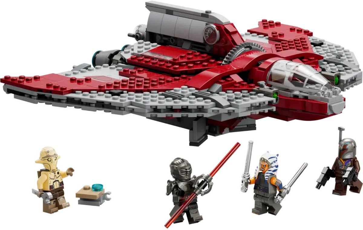 LEGO Star Wars Ahsoka Tano's T-6 Jedi shuttle Bouwbaar Ruimteschip - 75362 — afbeelding 7