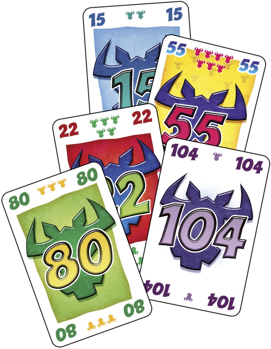 999 Games - Take 5! - Kaartspel - Leuk voor grotere groepen - Familiespel - Gezelschapsspel - Educatief spel - Klein cadeautje — afbeelding 9