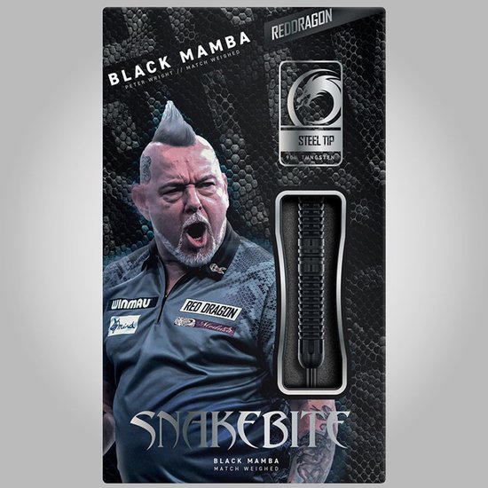 Red Dragon Peter Wright Black Mamba 90% - Dartpijlen van Red Dragon — afbeelding 5