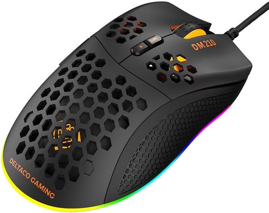 Ultradraadvrije Gaming Muis met Hoge Precisie 6400 DPI en RGB Verlichting — afbeelding 5