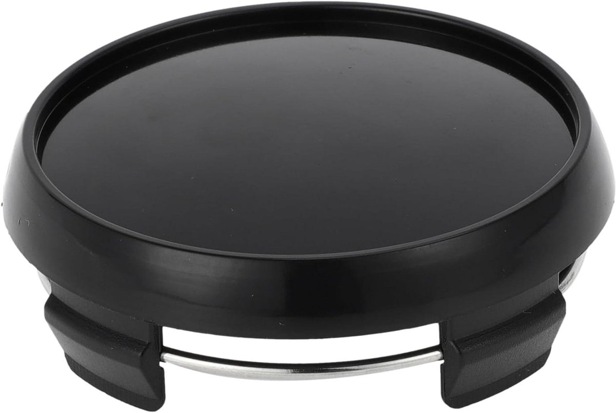 Ronte - Universele wielcentrum hubkovel zwart - 65mm buitendiameter - auto-accessoires - duurzaam - voertuig hub covers - plastic.