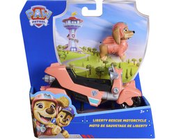 PAW Patrol - Liberty Reddingsmotor - Speelgoedauto met speelfiguur - Speelgoedvoertuigen