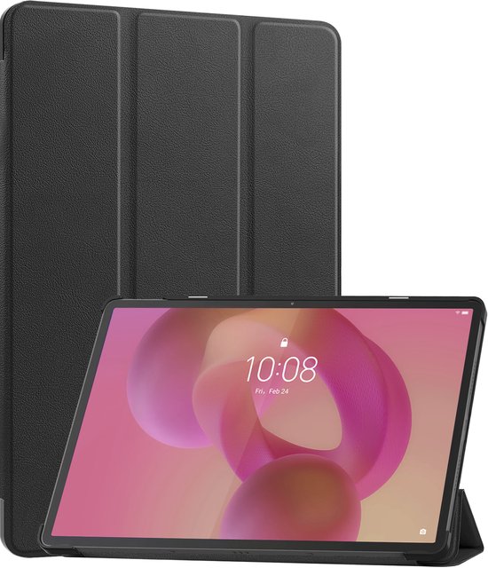 Étui Adapté pour Lenovo Idea Tab Pro Étui Case Hard Cover Housse Book Case - Zwart