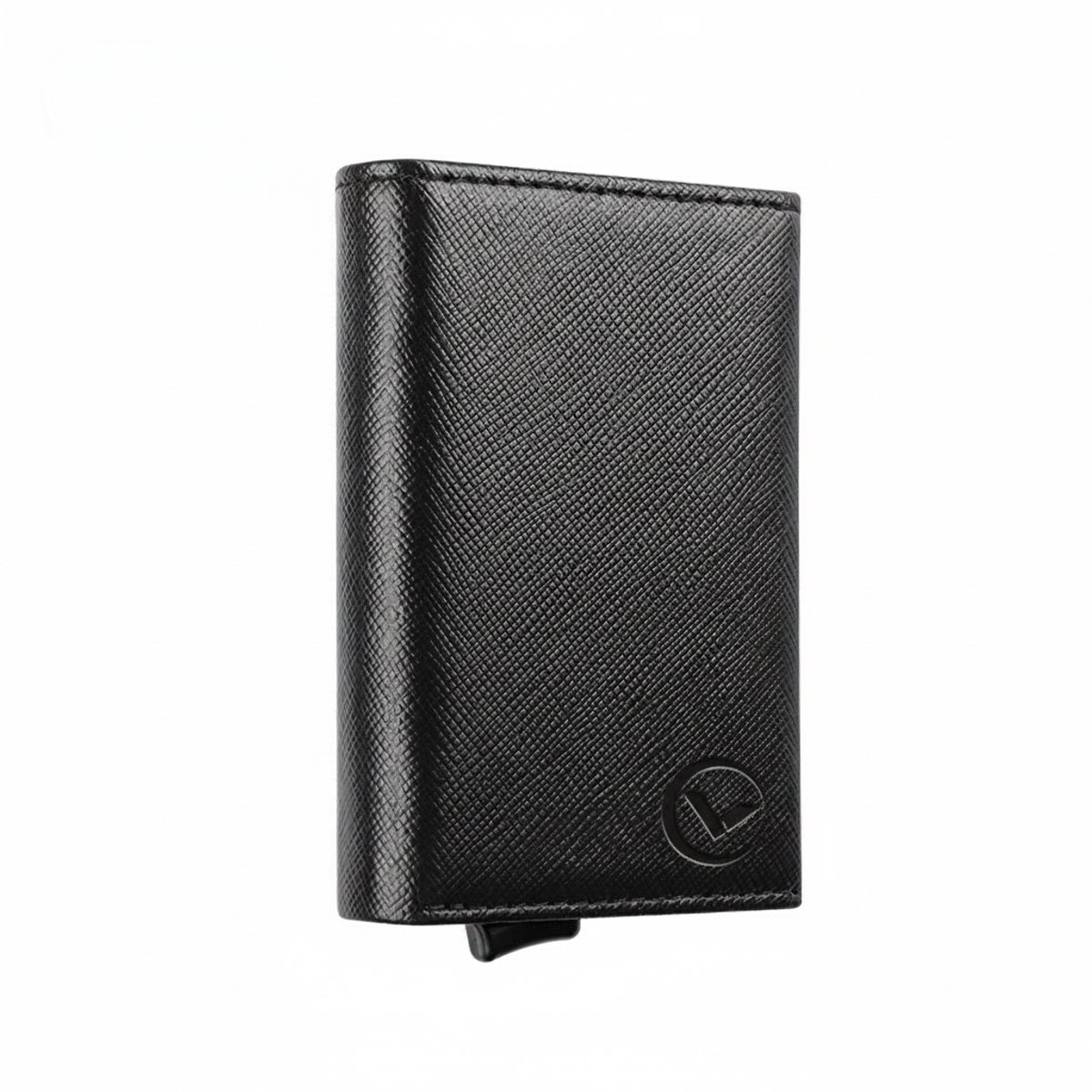 VEXON Polar - Wallet Pro - Portefeuille Heren met Pasjeshouder - Kleine Portemonnee Dames - RFID Card Holder Geldvak / Muntvak - Pasjeshouder - Kaarthouder - Met Rits - 10 Pasjes, Briefgeld en Muntgeld - RFID Creditcardhouder - Uitschuifbaar - Zwart